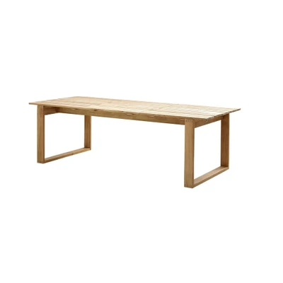 Bild av Cane line Endless mattbord rektangulärt Matbord Teak small W240 x D100 H73,5 cm