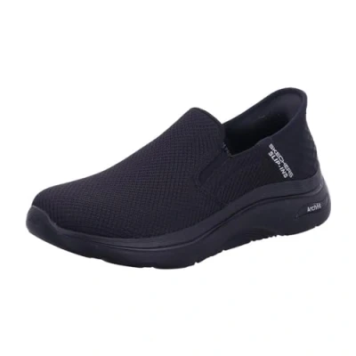 Bild av Skechers herr Go Walk Arch Fit 2.0 händer sneaker, Svart/Svart, 42 EU bred