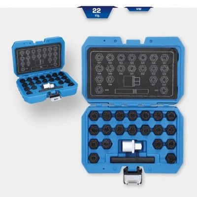 Bild av BRILLIANT TOOLS BT691390 Fälglås sortiment för VW, 22 delar [Powered by KS TOOLS]