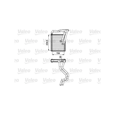 Bild av VALEO 812430 Radiateur De Chauffage HYUNDAI: i30 I Break, 3/5 portes, KIA: Pro cee‘d 3 portes
