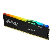 Bild av Kingston FURY Beast RGB DDR5 6000 32GB CL36 Single Channel (1 pcs) AMD EXPO Svart med