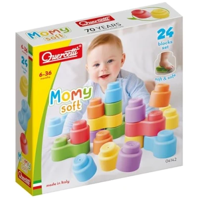 Bild av Quercetti Momy soft 24 building blocks