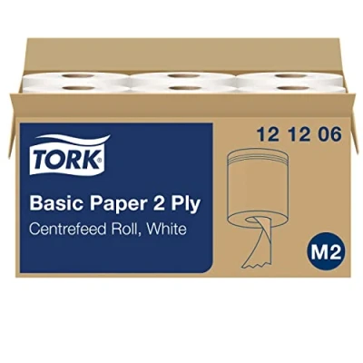 Bild av Tork Basic Papper, Vit, 59.6 x 39.6 21.7 cm