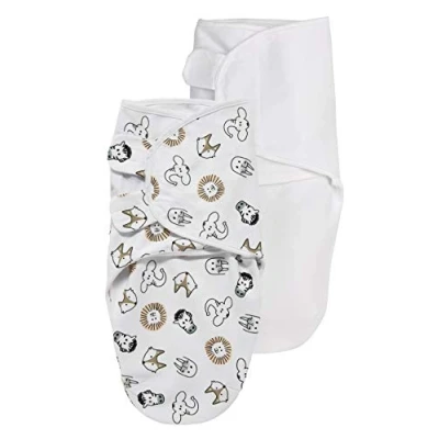 Bild av Meyco Baby Animal/Uni pucksäck 2 pack, startutrustning för nyfödda (pucksäck bebisar från 0 3 månader, mjuk sovkomfort, andas och fuktabsorberar, sömnhjälp), flerfärgad