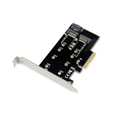 Bild av Conceptronic EMRICK04B PCI Express Card 2 i 1 M.2 SSD PCIe adapter