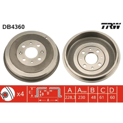 Bild av Bromstrumma TRW DB4360