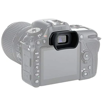 Bild av PROfezzion Mjukt silikonokular i utökad typ för Nikon D7000 serien, D5200 D5100 D5000, D3000 serien D750, D610 D600 etc. Kameran ersätter DK 20 21 23 24 25 DK28