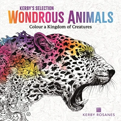 Bild av Kerby&#039;s Selections 01: Wondrous Animals: Colour a Kingdom of Creatures