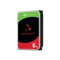 Bild av Seagate IronWolf, 6 TB, Intern Hårsddisk, NAS, CMR, 3,5&quot;, SATA, GB/s, 7200 RPM, 256 MB cache, NAS RAID, 3 års Rescue Services (ST6000VN006)