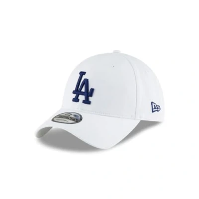 Bild av New Era MLB Vit unconstructed Keps Los Angeles Dodgers Core Classic 9TWENTY White Dad Cap @ Hatstore