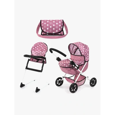 Bild av Bayer Design Dockvagn Cosy Set, Old Pink
