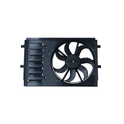 Bild av NRF 47986 ventilateur Moteur 12 avec cadre du de radiateur (encadrement) VOLKSWAGEN: Polo V 3/5 portes, IV Fox portes