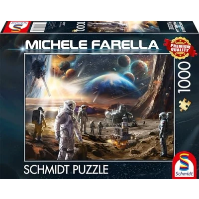 Bild av Pussel The final frontier Space exploration 1000 bitar, Schmidt