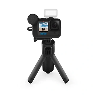 Bild av GoPro HERO11 Black Creator Edition Inkluderar Black, Volta (batterigrepp, stativ, fjärrkontroll), Media Mod, Light Enduro batteri och bärväska
