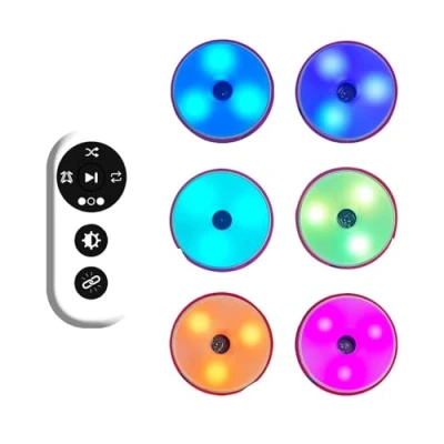Bild av Agile Reaction Training Light Set Sports Agility Equipment for Speed &amp; Quick Training(6PCS)