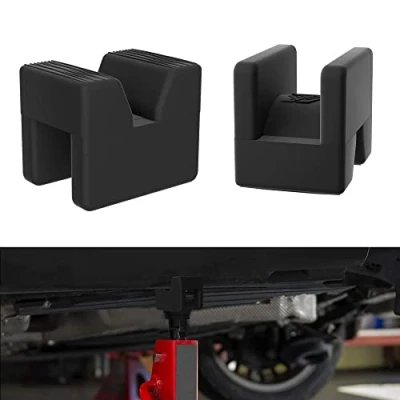 Bild av Sju Sparta Jack Pad Adapter för Stand Universal Gummi Slitsad Ram Skena Nypa Svetsskydd (2 st)