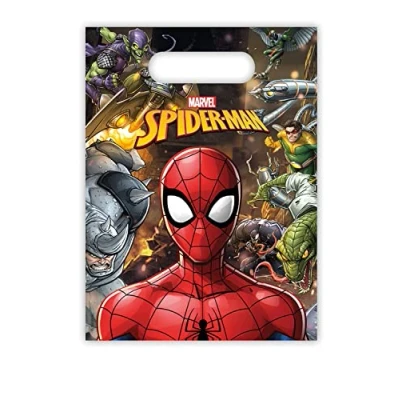 Bild av Folat Spiderman Team Handout Väskor 6 stycken