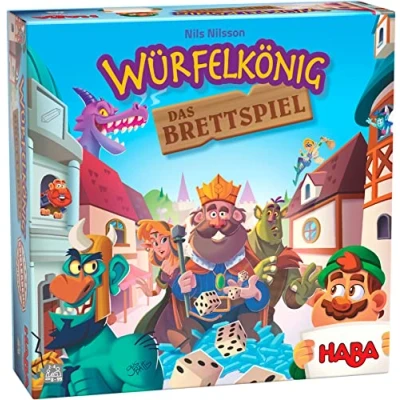 Bild av HABA 306400 tärningskung brädspelet, tärningsspel från 8 år, tillverkad i Tyskland