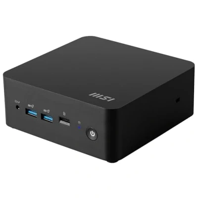 Bild av MSI Cubi NUC 1MG 008BDE, 0.84L sized PC, Mini barebone, Intel® SoC, DDR5 SDRAM, M.2, 120 W