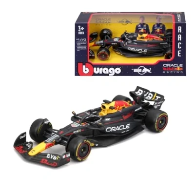 Bild av Modell Bilformel 1 verstappen nummer RB20 F1 säsong 2024 skala 1:43 12 cm BBurago 18 38097V
