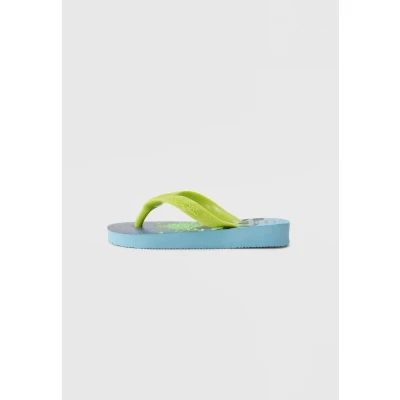 Bild av Havaianas Tåsandaler för barn, Storlek: 27 28, Lavender blue/lemon green Konstmaterial