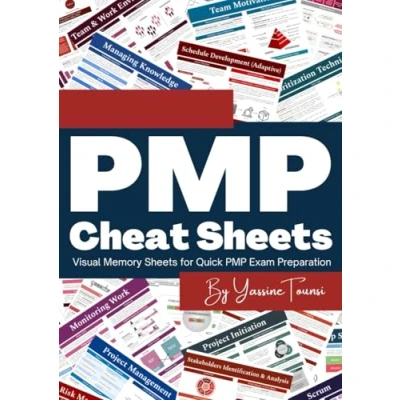Bild av PMP Cheat Sheets: Visual Memory Sheets for Quick Exam Preparation