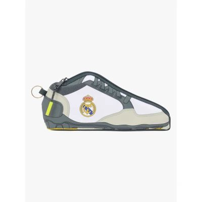 Bild av Safta REAL MADRID UTRUSTNING 25/26 Skolskofodral, Barnfodral, Perfekt för Skolbarn, Bekväm och mångsidig, Kvalitet Hållfasthet, 24 x 2 10 cm, Vit, M, Avslappnad