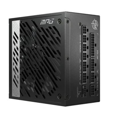 Bild av MSI MPG A1000G PCIE5 Strömförsörjning 1000 Watt 135 mm ATX 3.0 80 Plus Gold certificate