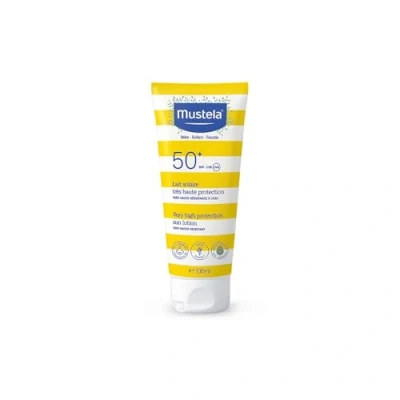 Bild av Mustela Solskyddsmedel med mycket hög skyddsfaktor SPF 50, för ansikte och kropp spädbarn barn, 100 ml