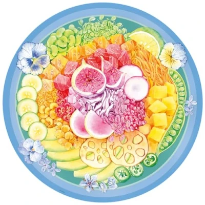 Bild av Ravensburger 17351 Pussel Circle Of Colors Poke bowl 500p