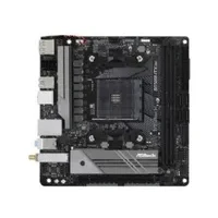 Bild av ASRock B550M ITX/AC stöder tredje generationens AMD AM4 Ryzen/Future Ryzen processorer moderkort
