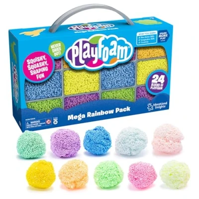 Bild av Learning Resources Educational Insights Playfoam Mega Regnbåge Packa, Flerfärgad