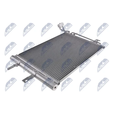 Bild av NTY CCS PL 039 Condenseur De Clim avec déshydrateur Aluminium 521 OPEL: Meriva A
