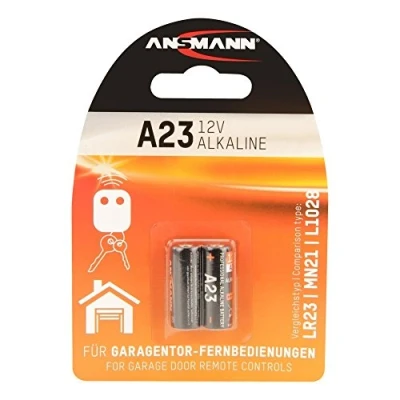 Bild av Ansmann, batteria alcalina A23/LR23, 12 V, in particolare per telecomandi porta del garage, di lunga durata, anche calcolatrici, bilance, orologi e chiavi auto
