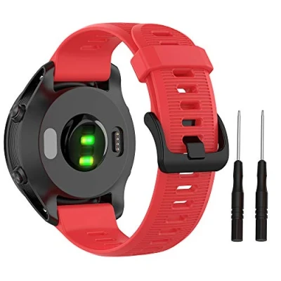 Bild av ISABAKE Armband för Forerunner 945/955, 22mm Silikon Klockarmband 935/Forerunner 965/Forerunner 745/Fenix 5
