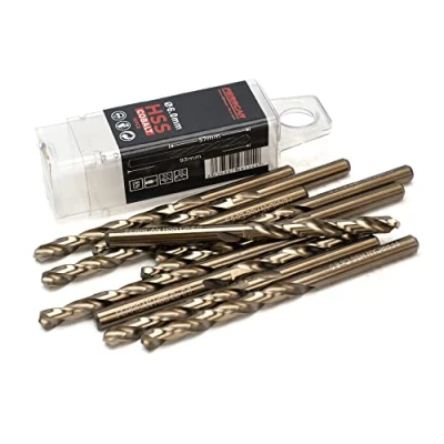 Bild av Ferrcan HSS DIN338 M35 kobolt metallborr 37 mm (10 st) (6 mm)