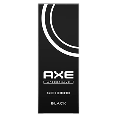 Bild av Axe Aftershave Black för välvårdad hud med kryddig maskulin doft av cederträ och fryst päron 100 ml 1 st