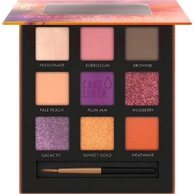 Bild av Catrice Colour Blast Eyeshadow Palett, ögonskugga, nr 010, flerfärgad, 9 färger, långvarig, expressresultat, vegansk, utan mikroplastiska partiklar, nanopartiklar fri, parfym, 1 pack (6,75 g)