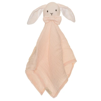 Bild av Teddykompaniet Diinglisar Kanin Snuttefilt Muslin, Babyrosa