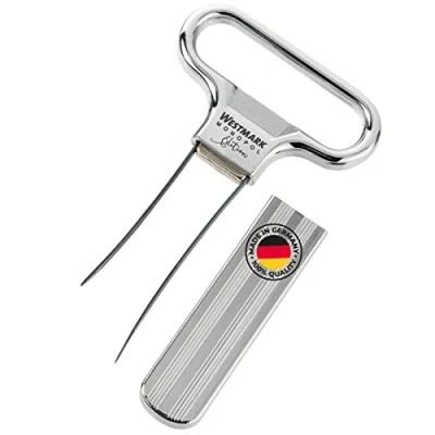 Bild av Westmark flasköppnare/korköppnare, Monopol Edition, gjutet stål/zink, Ah So, Förkromad, 6285556C