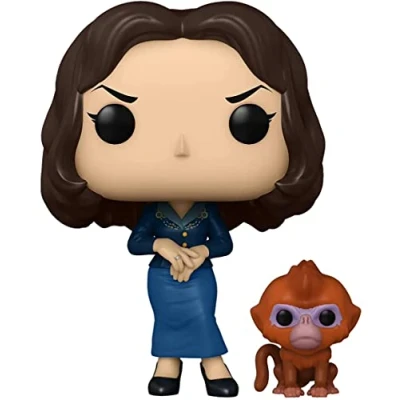 Bild av Son Dark Materials Mrs Coulter avec Daemon Pop! Vinyle