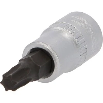Bild av KS TOOLS 911.3874 Clé à douille DIN 3120, ISO 1174 T40 Acier chrome vanadium Torx moleté