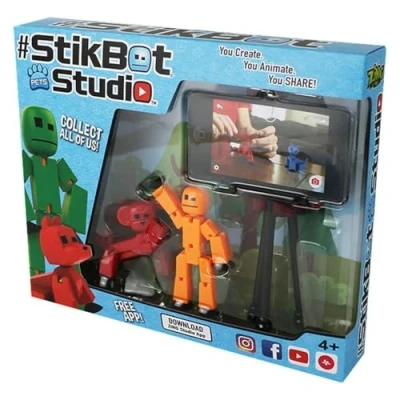 Bild av Zing StikBot S1003 Studio, Orange and White/Clear