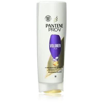 Bild av Pantene Pro V volym ren balsam, 2 x fler näringsämnen i 1 användning, för fint, platt hår, 360 ml