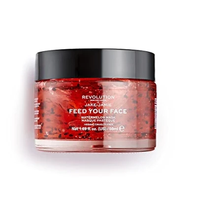 Bild av Revolution Skincare X JAKE Jamie Watermelon Hydrating FACE MASK Ansiktsmask, Storlek: 50 ml,