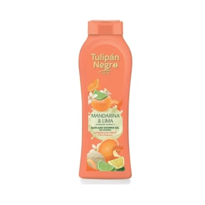 Bild av Svart tulpan duschgel mandarin och lime, fuktgivande intensivt doftande, citrusdoft 650 ml