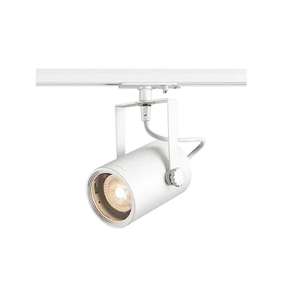 Bild av SLV 1 fas systemlampa EURO SPOT/strålkastare, LED spot, takstrålkastare, taklampa, skensystem, inomhusbelysning/GU10 25,0 W vit