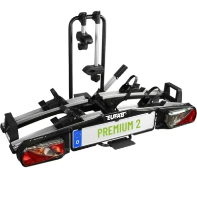 Bild av EUFAB Premium 11 11521 Cykelhållare, Svart, 115 x 54 cm