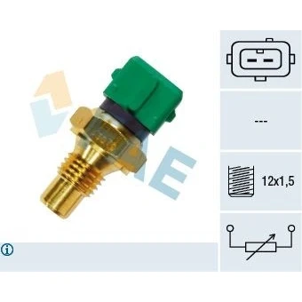 Bild av Sensor, kylvätsketemperatur, citroën bx, bx break, xm, xm zx, zx peugeot 106 i, 405 break 1920 C4, 1920.C4, 3578