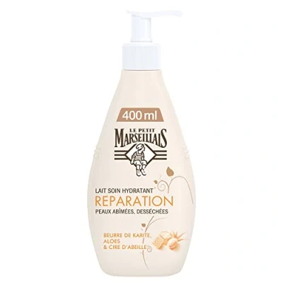 Bild av Le Petit Marseillais Fuktgivande kroppsmjölk, reparation, med sheasmör, aloe och bivax, för mycket torr hud, 400 ml